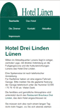 Mobile Screenshot of hotel-luenen.de